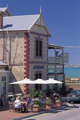 Anchorage Guest House: a great place to visit in Victor Harbor. Image &copy SATC; Barry Skipsey. This photo sponsored by Grocers - Retail Category.