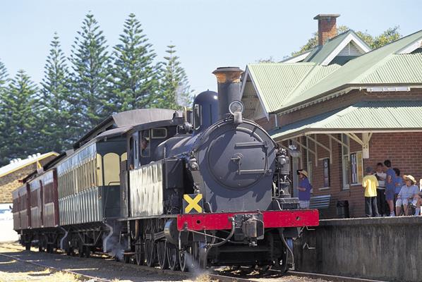 Steam Ranger: a great place to visit in Victor Harbor. Image &copy SATC; Adam Bruzzone. This photo sponsored by Cafes Category.