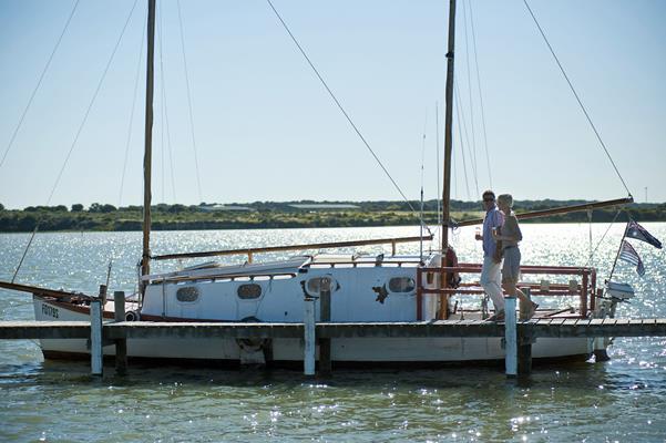 Sailing boat: a great place to visit in Victor Harbor. Image © SATC; Mike Annese. This photo sponsored by Electricians Category.